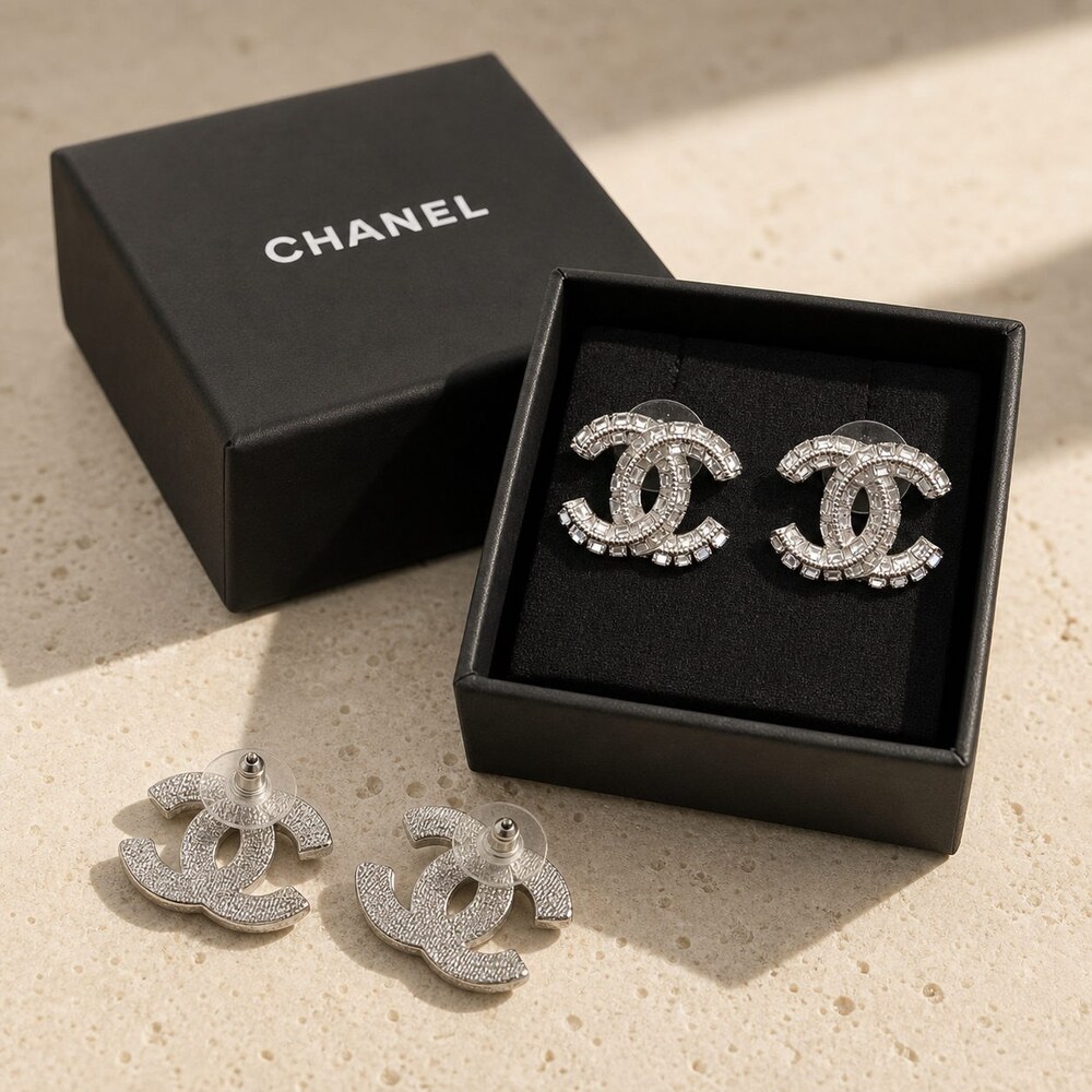 CHANEL Classic Parisian Earrings Style 43 | New with Box - Picture 5 of 9